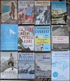 Mount Everest Books for sale George Mallory, Tenzing, Shipton